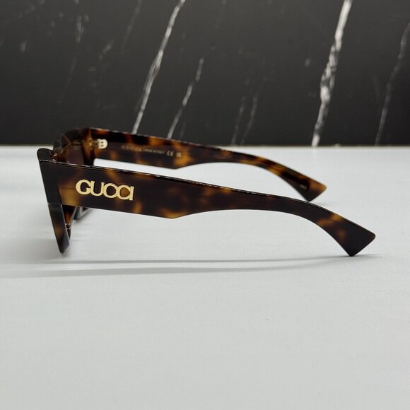NEW GUCCI SUNGLASSES HAVANA WOMEN EYEWEAR GUCCI GG1835S 002 main image 5